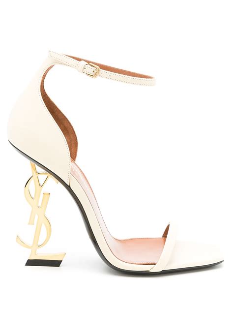 ysl heels brown|ysl heel price.